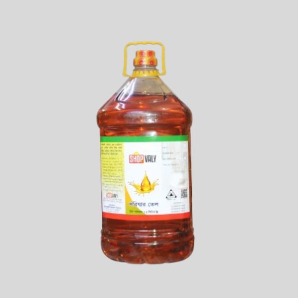 শপভ্যালী 05 লিটার ঘানিভাঙ্গা সরিষার তেল